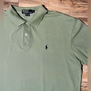 Polo by Ralph Lauren Men's Olive Polo Shirt